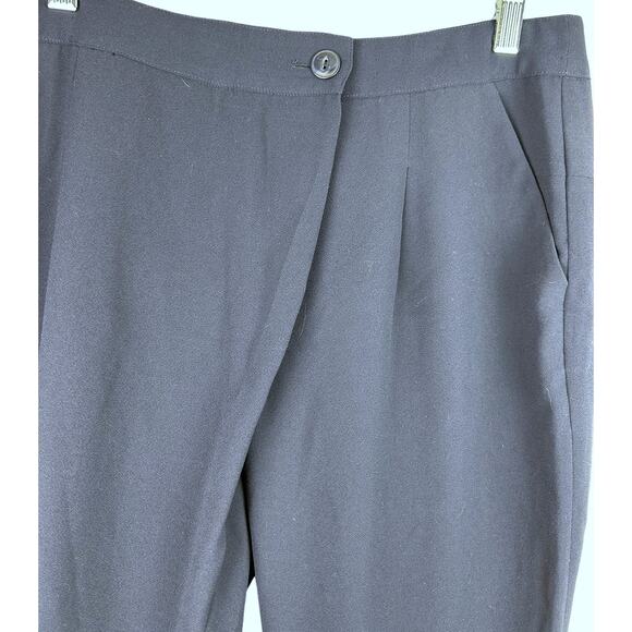 Anthropologie Cartonnier Crossover Flap Flat Front Trouser Size 6 EUC - Picture 3 of 5